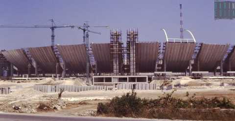 Bari, 35 anni fa: la storia e le foto inedite della costruzione dello stadio San Nicola